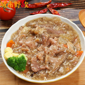 黑胡椒滑蛋牛肉( 300g+-10g)